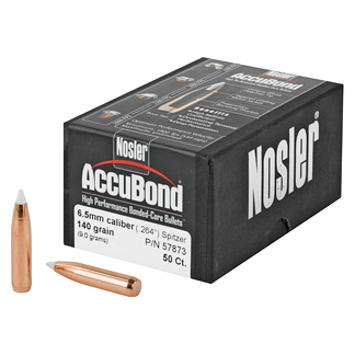 NOSLER 6.5MM 140GR ACCUBOND 50CT