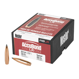 NOSLER ABLR 30 CAL 210GR SP 100CT