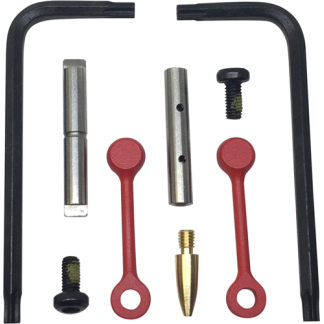 KNS PIN KIT NON-ROTATING - GEN2 MOD2 AR15/M16 .154 RED