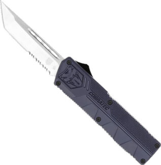 COBRATEC LIGHTWEIGHT OTF - NYPD BLUE 3.25" TANTO SERRATED
