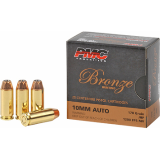 PMC BRNZ 10MM 170GR JHP 25/500