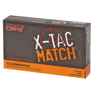 PMC XTACM 223REM 77GR OTM SIERRA BT