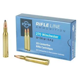 PPU 270WIN SP 130GR 20/200