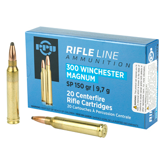 PPU 300WIN MAG SP 150GR 20/200