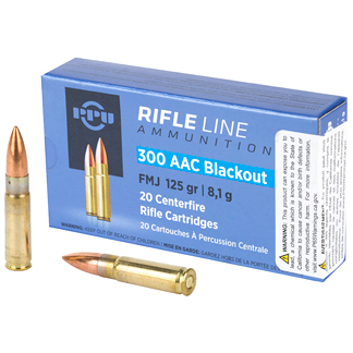 PPU 300BLK FMJ 125GR 20/1000