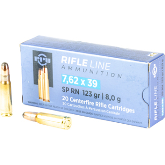 PPU 7.62X39 SP 123GR 20/1000