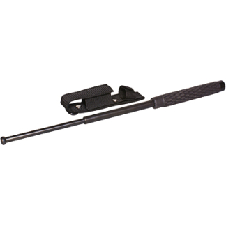 PS EXP BATON 21" RUBBER HANDLE BLK