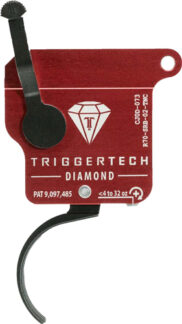 TRIGGERTECH REM 700 SNGLE STG - BLACK DIAMOND CURVED CLEAN