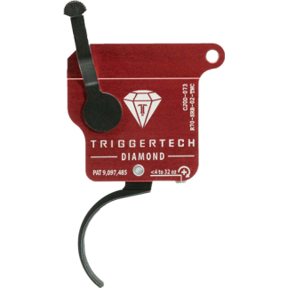 TRIGGERTECH REM 700 SNGLE STG - BLACK DIAMOND CURVED CLEAN