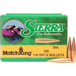 SIERRA BULLETS .22CAL .224 - 69GR HP-BT MATCH 100CT