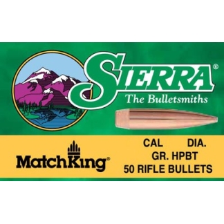 SIERRA BULLETS .30 CAL .308 - 155GR HP-BT MATCH 100CT