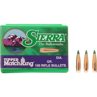 SIERRA BULLETS 6.5MM .264 - 130GR TIPPED MATCH KING 100CT