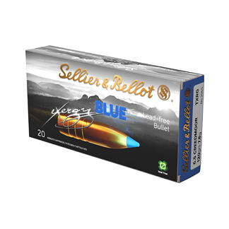 S&B EXERGY BLU 6.5CREED 120GR 20/500