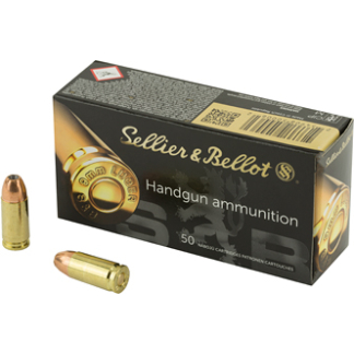 S&B 9MM 115GR JHP 50/1000