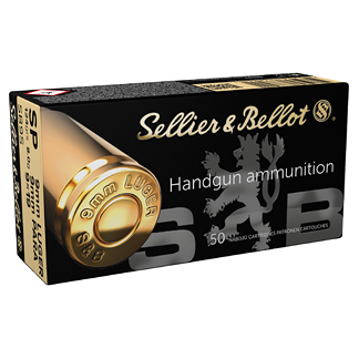 S&B 9MM 124GR SP 50/1000
