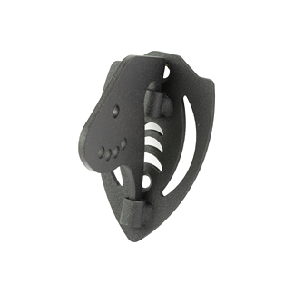 SKULL HOOKER BONE BRACKET SM/MD BLK