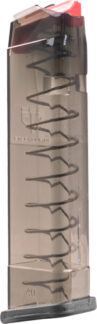 ETS MAGAZINE FOR GLOCK 40SW - 19RD CRBN SMOKE 22/23/24/27