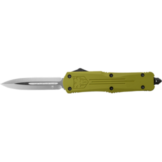 COBRATEC SMALL FS3 OTF OD - GREEN 3" D2 DAGGER