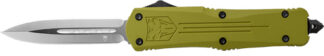 COBRATEC SMALL FS3 OTF OD - GREEN 3" D2 DAGGER