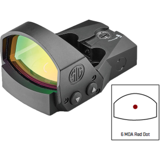 SIG ROMEO1PRO 6 MOA 1X30 BLK