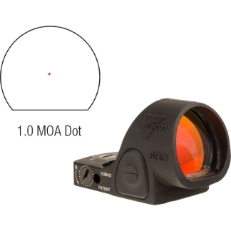 TRIJICON SRO ADJ SIGHT LED 1MOA RED
