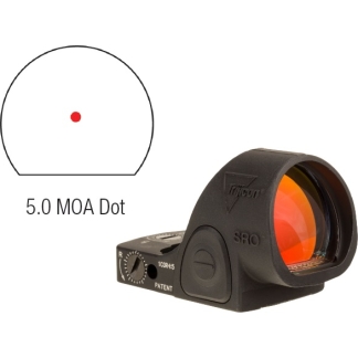 TRIJICON SRO ADJ SIGHT LED 5MOA RED