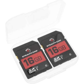 STEALTH CAM SDHC MEMORY CARD - 16GB 2PK SUPER SPEED CLASS 10