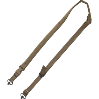 TAC SHIELD SLING TACTICAL - 2-POINT QD PADDED COYOTE