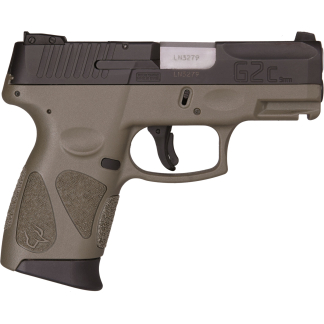 TAURUS G2C 9MM BLK/ODG 3.2" 12+1    #