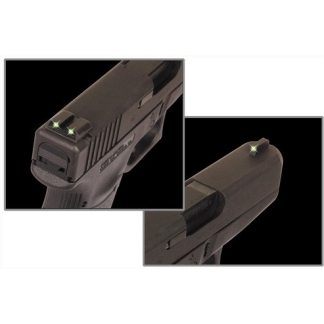 TRUGLO SIGHT SET FOR GLOCK .45 - 10MM TRITIUM FIXED