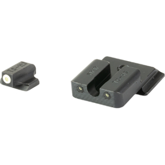 TRUGLO TRIT PRO FOR S&W M&P SET WHT