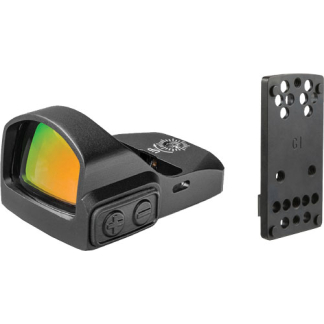 TRUGLO RED-DOT MICRO TRU-TEC - 3MOA DOT DCTR MNT BLK FOR GLK