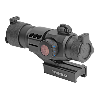 TRUGLO RED DOT 30MM 3CLR AR BLACK