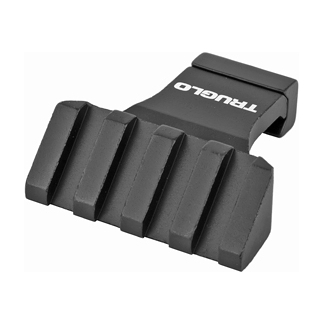 TRUGLO PICATINNY RISER MNT 45DEG BLK