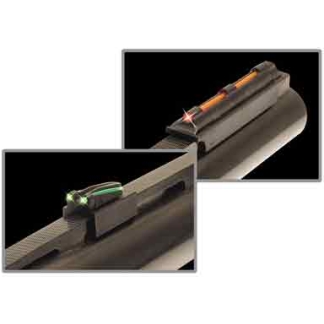 TRUGLO SIGHT SET GOBBLE-DOT - SNAP ON FOR 3/8" RIB RED/GRN