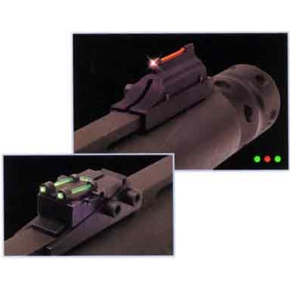 TRUGLO SIGHT SET GOBBLE-DOT - PRO SERIES 5/16" RIB RED/GREEN