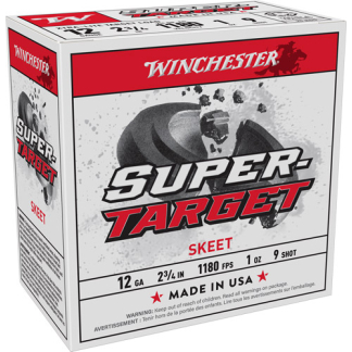 WINCHESTER TARGET 12GA 2.75" - 1OZ #9 1180FPS 250RD CASE LOT