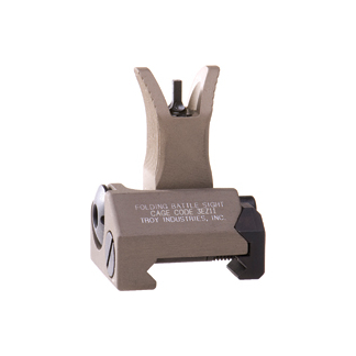 TROY FLDNG M4 FRONT BATTLE SIGHT FDE