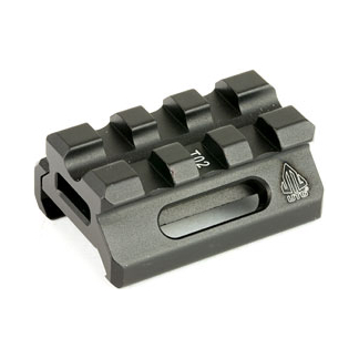 UTG SSLM PIC RISR MNT .5" HT 3 SLOTS