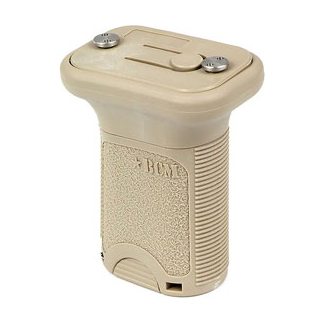BCM VERTICAL GRIP SHORT FDE - FITS KEYMOD RAILS