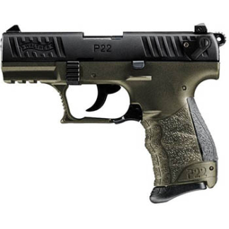 P22Q .22LR. 10RD. Mil OD 10RD