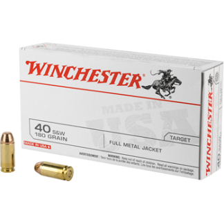 WIN USA 40SW 180GR FMJ 50/500