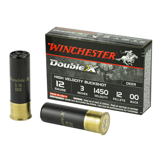 WIN DBL X HV 12GA 3" 00BK 12P 5/250
