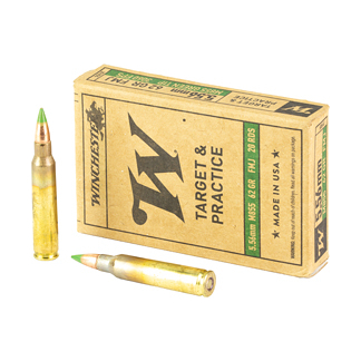 WIN 556 M855 62GR FMJ GRNTIP 20/1000