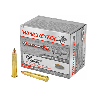 WIN 22 HORNET 35GR VARMINT XP 20/200