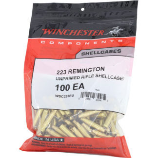 WINCHESTER UNPRIMED CASES 223 - REMINGTON 100 PACK 20PK/CS