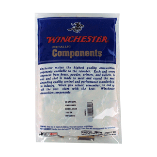 WINCHESTER UNPRIMED CASES - 38 SPECIAL 100 PACK 20PK/CS