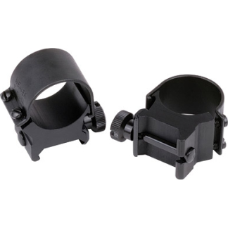 WEAVER TOP MOUNT RNGS 1" HIGH MATTE