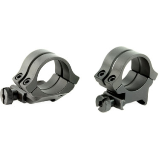WEAVER QUAD LOCK RNGS 1" HI EXT MBLK