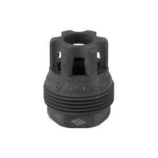 YHM MUZZLE BRAKE 1/2-28 BLACK